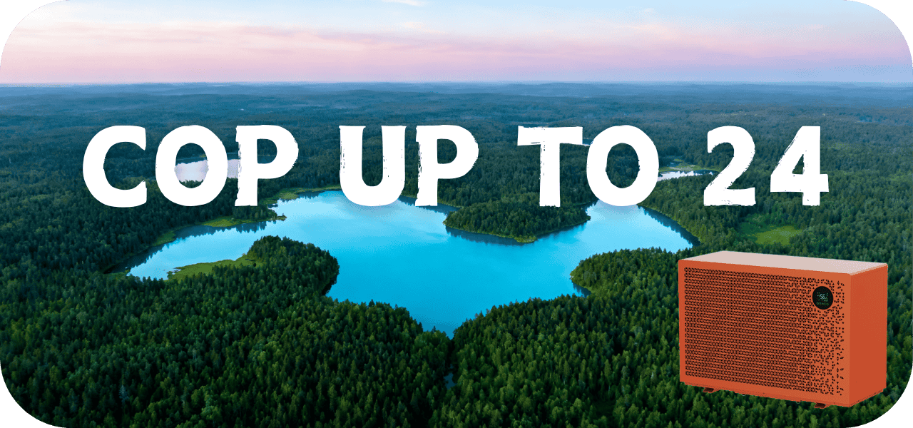 Swimming Pool Heat Pump COP 24