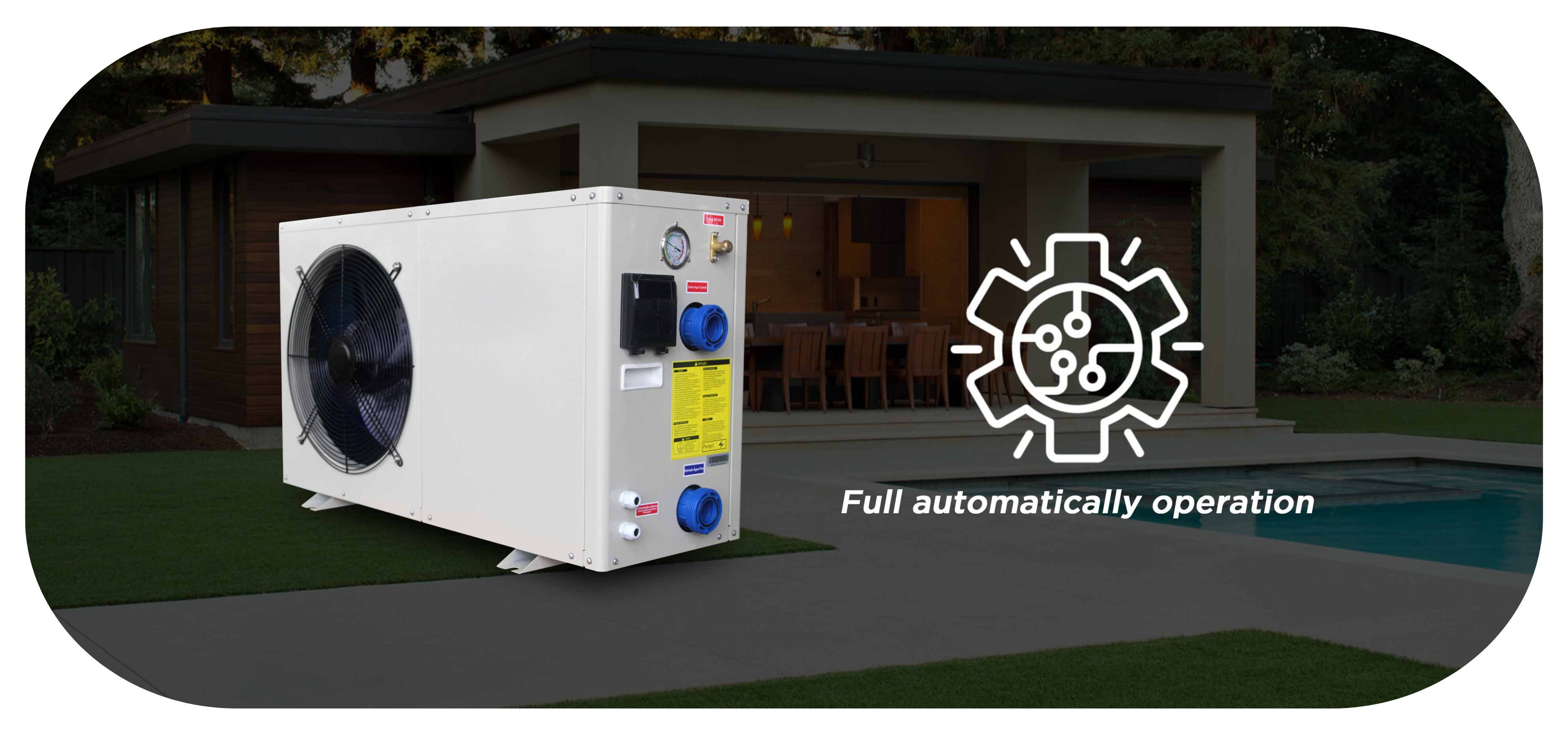 swimming pool heat pump b2