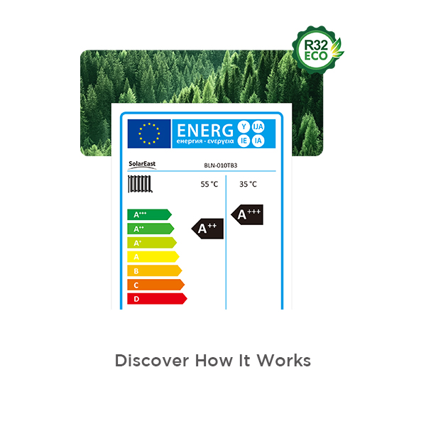 A+++ Energy Efficiency and Outstanding SCOP