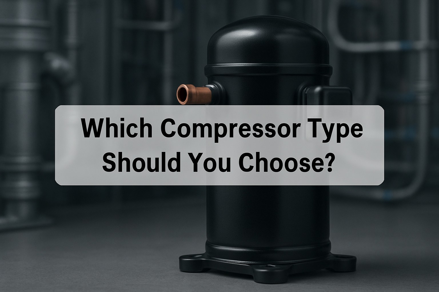 Which Compressor Type Should You Choose 