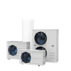 4-18kW R410A Domestic Hot Water Heat Pump with Smart Control – RS Series