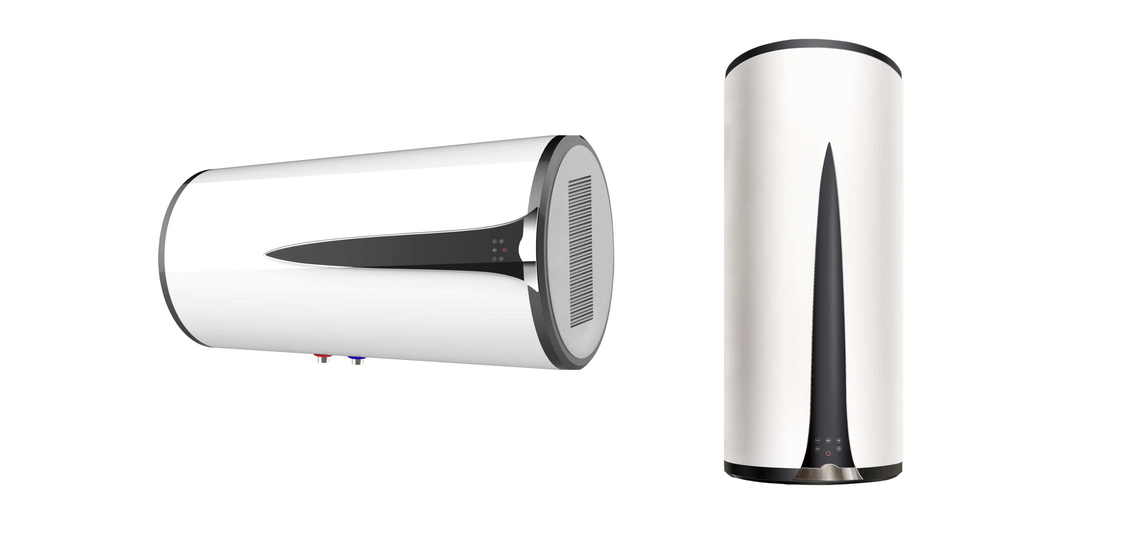 wall-mounted Hot water