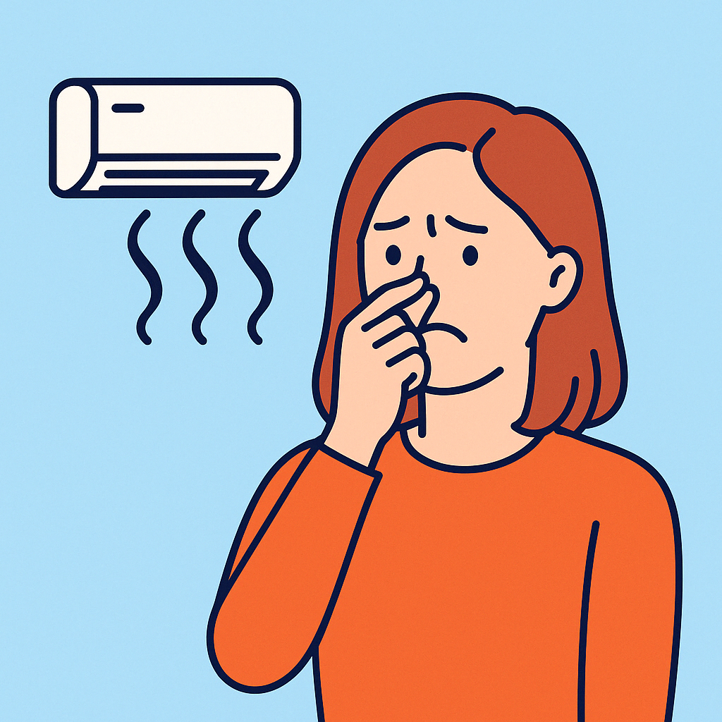 Strange odors during operation