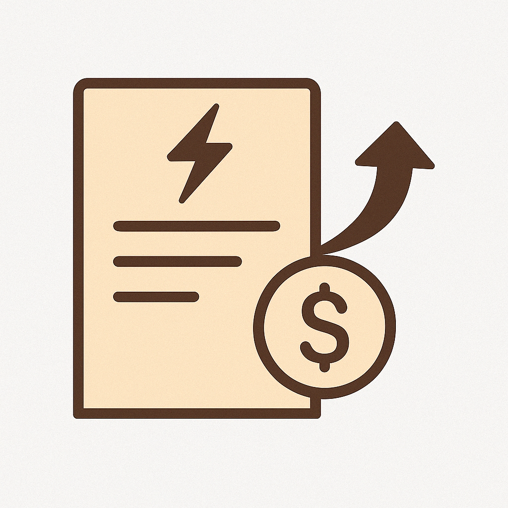 Higher energy bills without increased usage