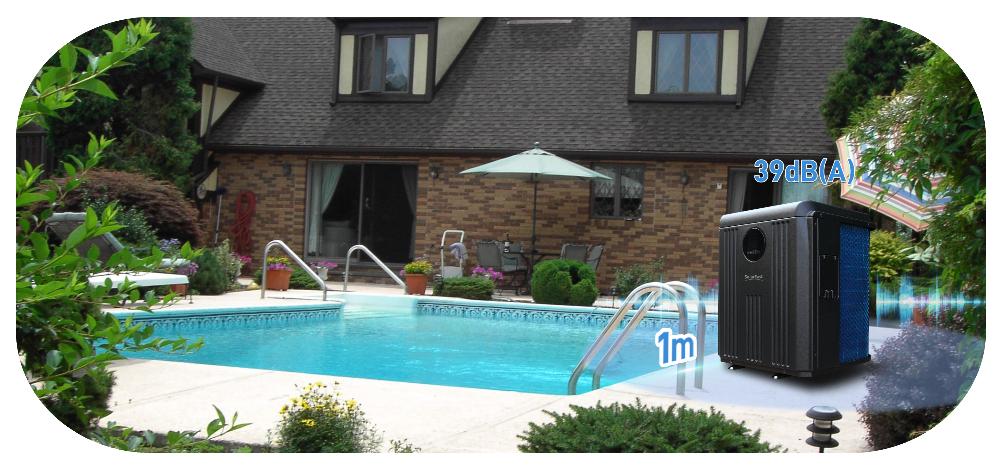 swimming pool heat pump f3