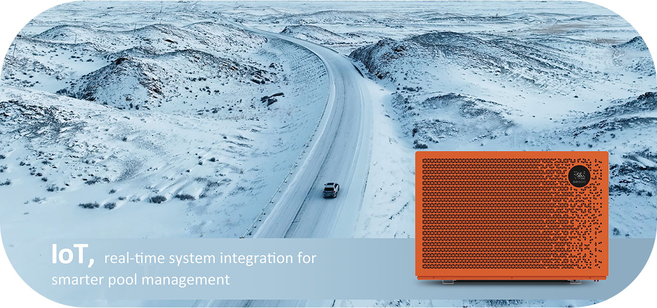 Swimming Pool Heat Pump S21 IoT monitoring running status