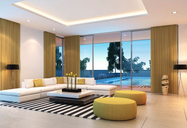 heat pump for a new building